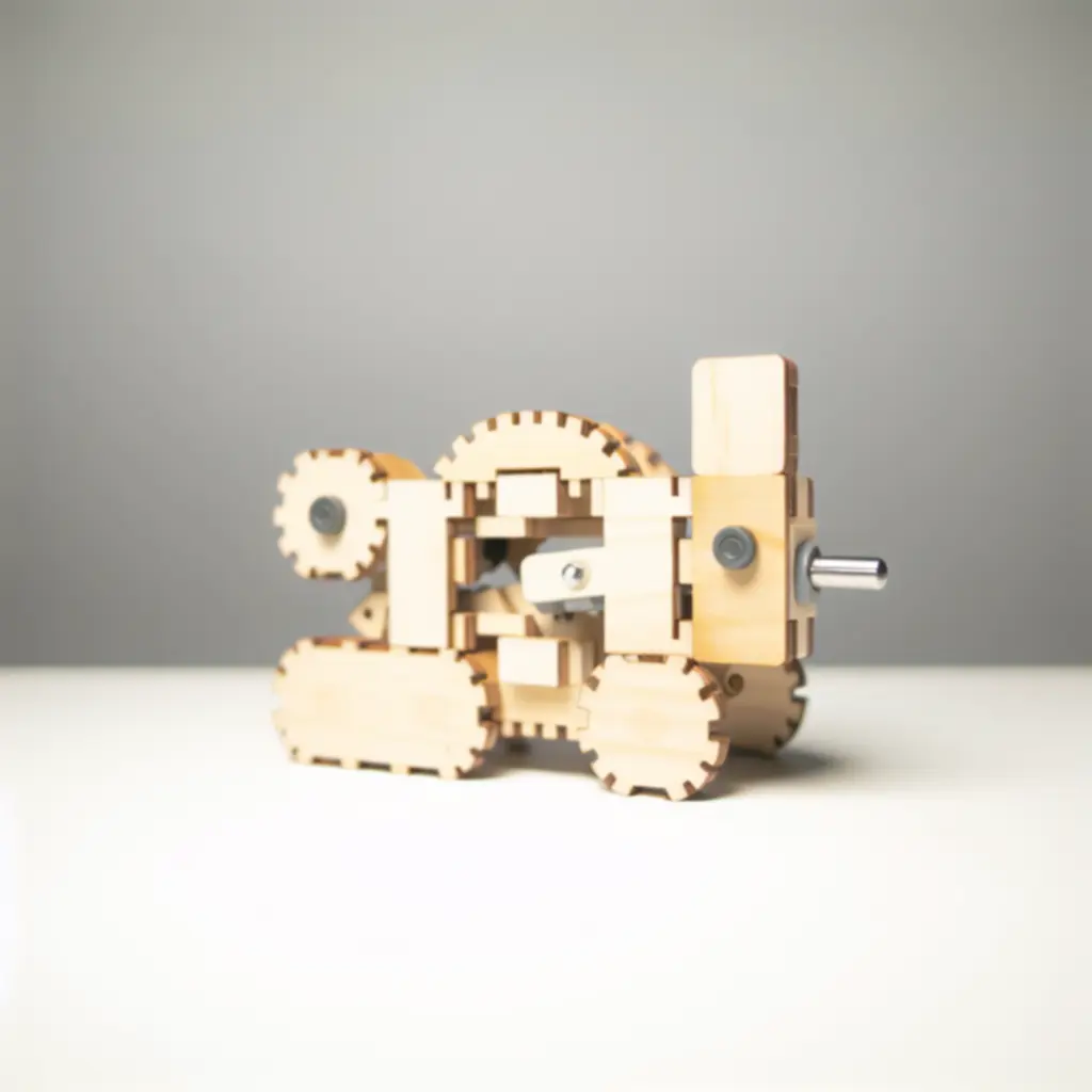 Drewniany Mechanizm Zegarowy